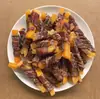 Petiscos para Cães Frango e Pato Secos Enrolados em Batata Doce Palitos para Dentição e Limpeza Dental para Filhotes de Teddy 900g Carne de Peito de Frango
