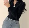 Nuevo Top Rojo Otoño 2024 con Diseño Único, Estilo de Nicho, Tejido Inspirado en Chanel para Mujer, Camiseta Elegante de Abrigo