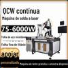 1500W precisão galvanômetro máquina de solda a laser hardware soldagem a ponto laser bateria de lítio pórtico máquina de solda a laser