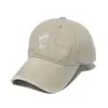 Chapéu de Sol Macio Estilo Coreano para Mulheres Verão Exterior Boné de Beisebol Lavado Chapéu de Sol de Jeans Velho Chapéu com Aba de Coqueiro para Homens