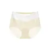 Bragas Sin Costuras Jacquard de Seda de Hielo Probióticas para Mujer, Cintura Media 10A Antibacterianas, Entrepierna Extendida, Transpirables, Amigables con la Piel, Estilo Delgado de Verano