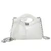 Moda Francesa Estilo Chanel Corrente Romboidal Bolsa de Balde Portátil Elegante de Alta Qualidade Versátil Bolsa Transversal para Mulheres
