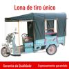 Triciclo Elétrico Carport Lona Cobertura Proteção Solar Impermeável Espessado Triciclo Carport Carro Lona Tela Pano à Prova de Chuva