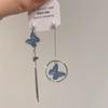 Nuevos pendientes de dopamina de verano 2024 diseño de mujer personalidad dulce fresco temperamento largos pendientes versátiles pendientes G