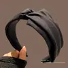 Elegante diadema de ala ancha para mujer, nuevo modelo 2026, diseño de copa alta, adecuada para lavarse la cara, uso diario, accesorio de pelo versátil