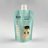 Nova Bolsa para Leite Materno com Bico Dosador 200ml Armazenamento Congelado Armazenamento de Leite Materno Bolsa Portátil Selada Conserva Frescor Atacado