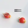Lindo colgante de aleación de fruta fresa cereza uva Accesorios de material para joyería DIY Hecha a mano pendientes pulsera collar