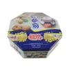 Makou Lata octagonal de hierro Galleta Lata de hojalata para galletas Lata de hierro para galletas crujientes al horno Venta al por mayor de fábrica