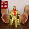 Estátua de Mao Zedong na sala de estar, dinheiro, escritório, escultura de bronze, estátua da cabeça e ombros de uma grande pessoa, ornamento de mesa, artesanato