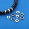 Acessórios DIY de Prata Pura Anel Fechado com Padrão de Nuvem de Prata Sólida S925 Argola de Prata Fecho para Montagem de Joias DIY Acessórios para Pulseiras