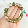 Pulsera Optimizada de Ámbar Acuático de Círculo Único Tazón del Tesoro Pulsera de Ámbar Acuático Pulsera de Fantasma de Mil Capas Multicírculo para Hombre