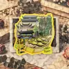 Ímãs de Geladeira de Acrílico da Cidade de Tongren Hangzhou Xangai Zunyi Guiyang Guizhou Exposição Souvenirs Culturais e Criativos Presentes