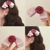 Anillo para el cabello hecho a mano, serie exquisita, ligero, de lujo, hecho a mano, rosa, sol, dulce niña, polvo Ono, accesorios para el cabello, horquilla