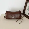 2026 Nova Bolsa de Axila Francesa Estilo Coreano Nicho Chique Bolsa de Ombro Única Bolsa de Mão Bolsa Feminina Pequena Quadrada da Moda