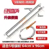 Accesorios para mástil de bandera Mástil para izar bandera Enhebrado Mástil de bandera 22 mm Cadena a prueba de viento individual Palo de fijación de bandera roja