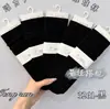 Meias Longas de Novo Estilo Tongran para Mulheres, Meias Grossas de Cano Médio para Outono e Inverno, Macias e Confortáveis, com Acabamento de Renda Cinza