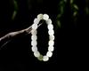 Pulseira de Jade Jinsi de Xinjiang Esmeralda Tianshan para Homens e Mulheres Cor de Jade Flor de Gelo Pulseira de Contas Antigas Suprimento ao Vivo