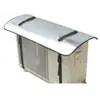 Cubierta protectora magnética para unidad exterior de aire acondicionado, película de aluminio acolchada con algodón, a prueba de polvo, a prueba de salpicaduras, parasol, a prueba de polvo