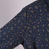 Vestido Retro de Invierno 2026, Holgado, Estampado Floral con Forro de Felpa, Casual con Cinturón de Corbata, Cuello Solapa, Largo