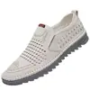 Zapatos de Piel para Hombre 2026 Moda Primavera y Otoño Piel Suave Zapatos Casuales Textura Duradera Mocasines Zapatos de Hombre Venta al por Mayor y al por Menor