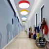 Lámpara infantil jardín de niños lámpara de techo de dibujos animados dormitorio infantil parque de atracciones pasillo balcón lámparas candelabro de color