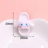 Zapatillas de Simulación Fruta Animal Joyería de Resina Accesorios DIY Tarjeta para el Cabello Pegamento en Crema Funda para Teléfono Móvil Taza de Agua Material Hecho a Mano