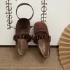 Sapatos de princesa quadrados estilo Chanel para meninas, sapatos de couro vermelhos para crianças, sola macia, Mary Janes, para bebês, estilosos, sapatos únicos para o Ano Novo