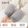Aquecedores de Braço de Pelúcia para Outono e Inverno, Femininos Adultos, para Trabalho no Escritório, Resistentes a Manchas, Resistentes à Sujeira, Estilo Longo, Forrados com Fleece, Coberturas Duplas para Braços