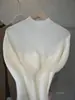 Yarn del Yangtsé Alemán Lana Merino Australiana Cuello Alto Isla Japonesa Precisión Sin Costuras Pieza Única Prendas de Punto para Abajo