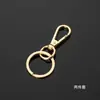 Llavero con Broche de Perro Kc Dorado Anillo de Llave de Metal Cadena Accesorios de Ferretería DIY Materiales para Colgante de Bolsa de Muñeca