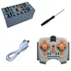 Compatible con bloques de construcción Lego grupo de potencia motor APP batería de litio control remoto receptor explosión roja Monstruo Diamante tren motor MXL