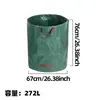 Bolsa de Almacenamiento de Recolección de Basura de Hojas, Maleza y Ramas Secas, Gruesa, de Gran Capacidad, Reforzada, para Jardinería y Exteriores, Transfronteriza, Personalizada
