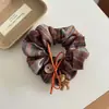 Nuevo Scrunchie de Color Café Estilo Universitario Otoño Japonés Versátil para Cola de Caballo de Niña Accesorio para el Cabello