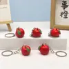 Llavero Colgante de Fruta Realista Creativo Manzana de Resina Juguete Caja Sorpresa Decoración Regalo Promocional