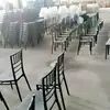 Cadeira de Casamento ao Ar Livre Encosto da Cadeira Gramado Noivado Casamento de Bambu Cadeira de Casamento Imitação de Ferro Branco Banquete em Casa