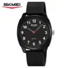 Shikemei Fiesta Estudiantil Estuche Azul Cielo Reloj Digital de Cuarzo Simple 50m Resistente al Agua Reloj de Pulsera Especial para Exámenes