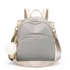 Estilo Coreano Simples 2025 Nova Bolsa Feminina Mochila de Tecido Oxford de Grande Capacidade Bolsa de Viagem Mochila Casual Multifuncional para Mulheres