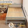 Cama plegable sin instalación para uso doméstico cama individual de 1.2m dormitorio de adulto cama de empalme 2026 cama de tablero de madera dura ahorradora de espacio