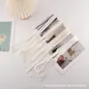 Bolsa de Compras Bordada de Nylon Estilo Japonés Bolso Tote de Lona Diseño de Nicho Moda Ecológico Bolso de Hombro Correa de Tote