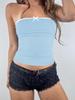 Di Yun Ropa de Mujer Verano Y2K Color Sólido Sexy Europea y Americana Transfronteriza Sitio Independiente de Amazon Primavera/Verano 2026