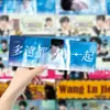 24 Peças de Marcadores de Livro Lulu com o Bonito Celebridade Wang Lujie, Cartões Postais de Material Exclusivo