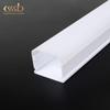Kit de carcasa de lámpara LED de tres capas, tubo de lámpara impermeable T8, plástico, pantalla de PC transparente, blanco lechoso, procesamiento de extrusión, anti-UV.
