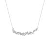 Exposición Hengyi artículo de plata de ley 999 flor de glicinia Joyería de lujo ligero para mujer en línea Joyería de moda roja colgante de nicho de moda cadena de clavícula