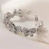 Anel Aberto Borboleta para Mulheres 2026 Novo Estilo Estilo Floresta Versão Coreana Simples Ins Design de Nicho Anel Ajustável