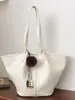 Bolso de estilo relajado y gran capacidad para mujer, nuevo bolso de hombro de moda 2026 para ir al trabajo, bolso tote elegante y chic