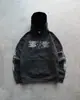Moletom com Capuz e Zíper Estilo Y2K High Street Ins Harajuku Retro Dark Outono e Inverno Cross-Border Novo Modelo Igual para Homens e Mulheres