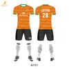 Conjunto Personalizado de Uniforme de Fútbol de Fábrica con Mangas Cortas Estampadas, Ropa de Entrenamiento para Club, Jersey de Competición para Equipo de Empresa