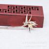 Yiwu fio de ouro cor-preservação cobre banhado a ouro DIY pássaro do paraíso grampo garfo adorno de cabeça estilo antigo noiva grampo bastão acessórios B2860