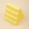 Directo de Fábrica Arte de Uñas Bloque de Tofu Blanco Espuma Alta Bloque de Cuatro Lijas Tipo Reparación de Uñas Pulido de la Superficie de la Uña Frustración