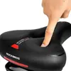 Cojín para Asiento de Bicicleta, Sillín Ultra Suave, Cojín para Asiento de Bicicleta de Montaña, Asiento Engrosado con Absorción de Impactos, Colección Completa de Accesorios para Bicicleta